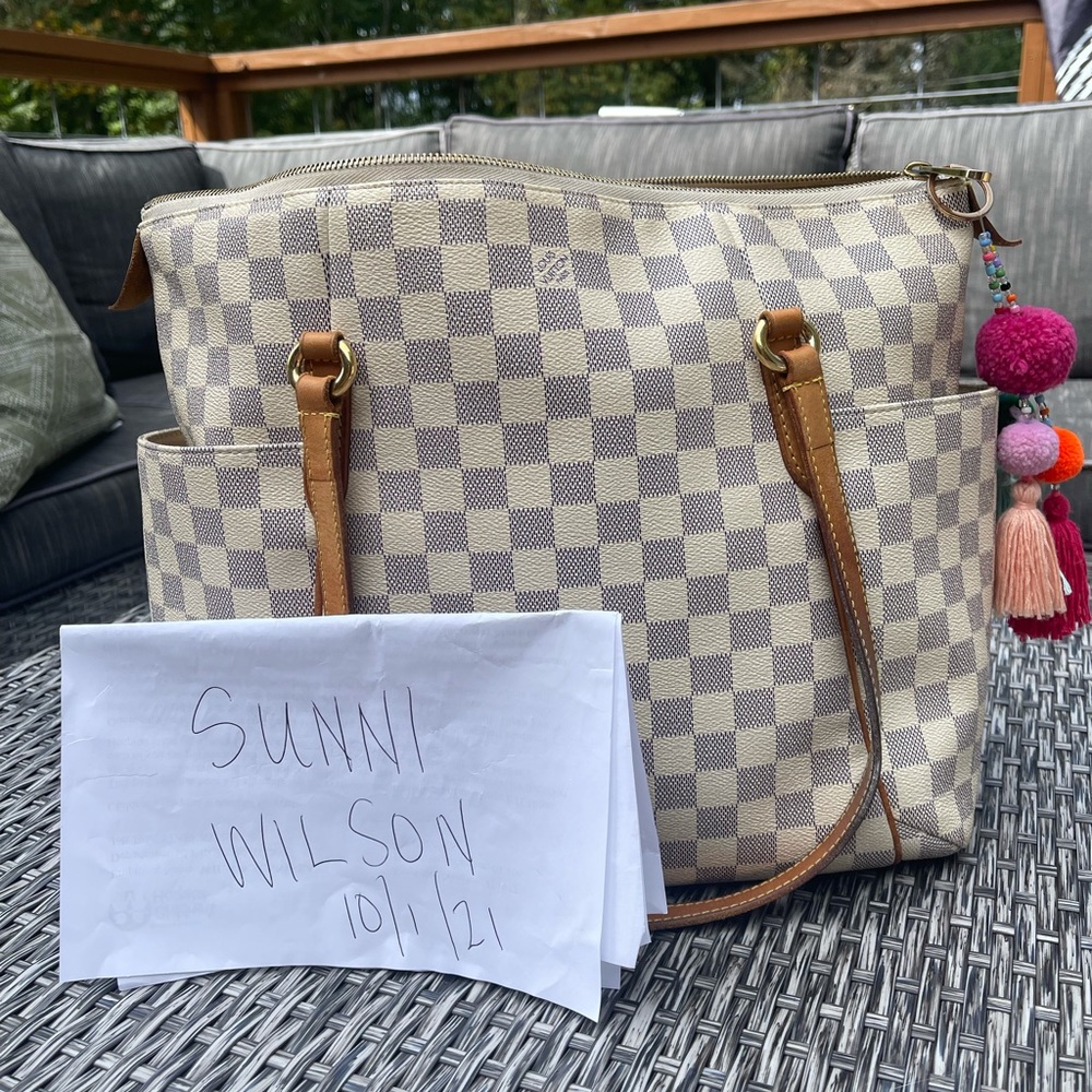 Louis Vuitton Damier Azure Totally MM